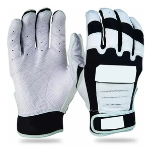 Guantes de Bateo de Béisbol y Sóftbol Hechos a Medida para Mano Izquierda, Antideslizantes, de Poliéster/Algodón, con Gancho, de Alta Calidad y Durabilidad para Adultos - Product Image 5