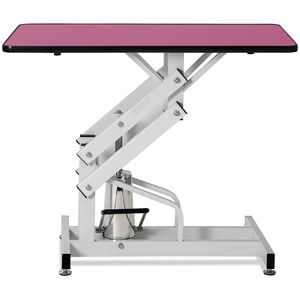 Tavolo da Toelettatura per Animali Domestici da 42,5 Pollici, Ecologico, Rosa, in Ferro, Design Semplice, Alta Qualità, Ideale per Uccelli - Product Image 4