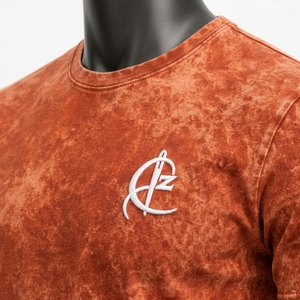 T-shirt pour homme en coton 100% respirant, coupe ample, séchage rapide, coutures durables, confort quotidien longue durée, qualité supérieure, effet délavé - Product Image 5
