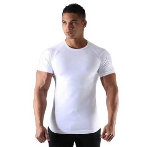 Ropa de moda Unisex para hombre, camiseta de gimnasio de cuello redondo de talla grande, camisetas deportivas para entrenamiento muscular, camiseta atlética - Product Image 1