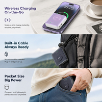 Batterie externe portable B2B 2026 à charge rapide 10000mAh 22.5W PD QC, pack de batteries à charge ultra-rapide, couleur personnalisée, directement de l'usine