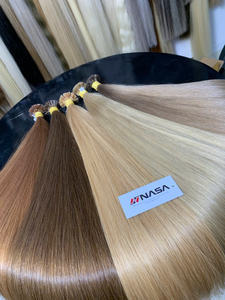 Extensions de cheveux Remy vietnamiennes pré-collées 100 grammes kératine pointe plate naturelle droite prix de gros - Product Image 3