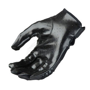 Gants de football américain en cuir à maintien robuste, respirants et légers, offrant une excellente adhérence, toucher doux, confort et conception flexible - Product Image 6