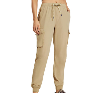 Women's Oversized Cargo Pants Soft Cotton Breathable Eco-Friendly Windproof Mid <b>Waist</b> Formal Pockets Colored <b>Jeans</b> Autumn Season - Product Image 5