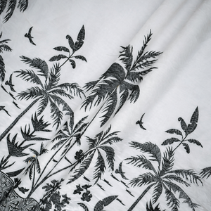 Premium Malty Embroidery <b>Fabric</b> Soft Polyester Georgette Mesh Lace Floral Printed Designer <b>Fabric</b> for Bridal Dress Wear - Product Image 5