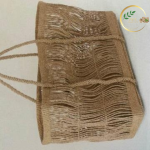 Bolsa de Yute Natural Promocional con Logotipo Personalizado, Bolsa de Compras Reutilizable - Product Image 2