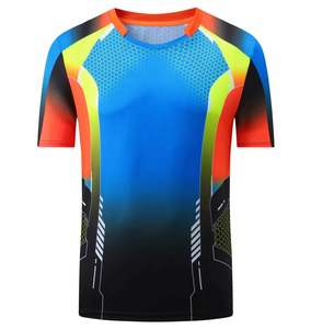 Conjuntos de fútbol para hombre con cuello en V, manga corta, nombres de equipo personalizados, uniformes de fútbol, camisetas, pantalones cortos de verano - Product Image 4