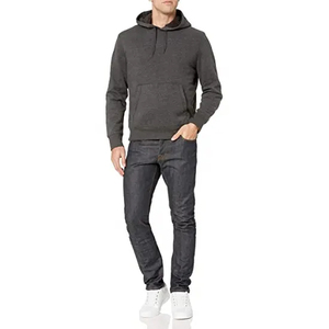 Ensembles de sweats à capuche pour hommes, pull-over uni oversize, survêtement en molleton vierge, survêtement technique en molleton, survêtements pour hommes personnalisables - Product Image 3