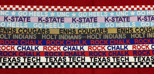 Sangle à perles personnalisée pour sac à main et sac |   Bracelet artisanal en perles de rocaille pour l'esprit universitaire |   Étanche Durable Vente en gros - Product Image 5