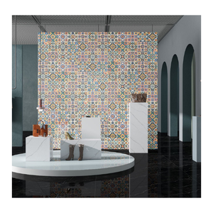 600x1200mm Premium Moroccan Pattern Decorative Porcelain <b>Tiles</b> Digital Glazed GVT PGVT Glossy Designer Wall Floor <b>Tiles</b> - Product Image 1