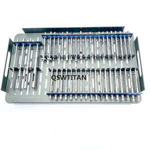 Extracteur de vis chirurgicales orthopédiques, instrument de retrait d'ongles cassés, instruments orthopédiques 53 pièces/kit par Surgiright Instrument - Product Image 4