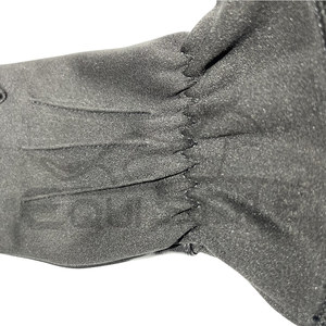 Black Leather <b>Gloves</b> <b>For</b> <b>Men</b> Twill Cuffs Plain Style <b>for</b> Daily Use Winter <b>Driving</b> <b>Gloves</b> OEM Supplier Fashion Winter <b>Gloves</b> - Product Image 4