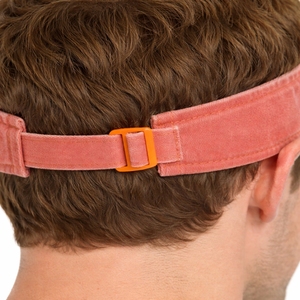 Visière de sport unisexe réglable avec boucle arrière personnalisable, visière incurvée, design ouvert, légère - Product Image 5
