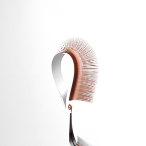 Extensiones de pestañas de visón rusas de volumen, color marrón claro, fácil de abanicar, al por mayor, 0.03 0.05 0.07, pedido a granel - Product Image 3