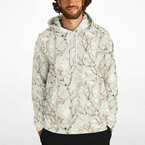 Sweat à capuche camouflage unisexe à manches longues en polyester respirant, vêtement de chasse d'automne à motif imprimé, pull pour adulte - Product Image 4