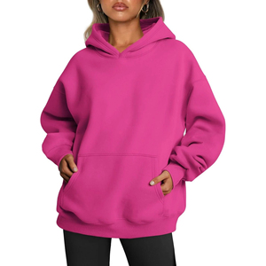 Unisex Hooded Sweatshirt Set Solid Color Knitted Spandex Polyester Breathable Casual Autumn Wear Regular Fit - Product Image 6