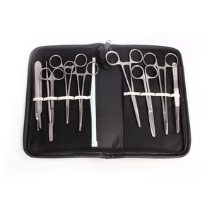 Kit de chirurgie mineure de base complet d'Azicon - Acier inoxydable |   Ensemble chirurgical professionnel réutilisable et autoclavable - Product Image 1