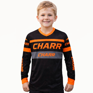 เสื้อเจอร์ซีย์มอเตอร์ครอส MX แขนยาวสำหรับผู้ชาย พิมพ์ลายได้ตามต้องการ แห้งเร็ว ระบายอากาศดี สวมใส่สบาย เหมาะสำหรับการแข่งรถมอเตอร์ไซค์ - Product Image 2