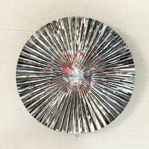 Sunburst – Sculpture décorative en métal, décor d'art mural pour salon et chambre à coucher/décor d'art mural abstrait en fer forgé 6 pièces - Product Image 4