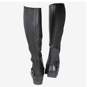 High Quality Genuine Leather Mini <b>Chap</b> Horse Equestrian <b>Riding</b> Boot Fitting Ankle Stirrups Girth Horse <b>Riding</b> <b>Chaps</b> with OEM - Product Image 3