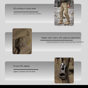 Premium 100% Cotton Casual <b>Men's</b> Outdoor Rain Pants Comfortable Travel Apparel <b>Stretch</b> Waterproof Breathable Quick Dry - Product Image 5
