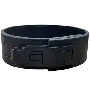 Cinturón de Seguridad para Gimnasio y Fitness de Cuero Vacuno Genuino Antideslizante con Logotipo Personalizable, Cinturón de Levantamiento de Pesas de Alta Resistencia - Product Image 6