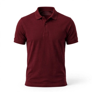 Chemise décontractée en coton écologique à manches courtes pour homme, couleur unie, col boutonné, longueur standard, exportée de B - Product Image 2