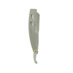 Professional <b>Straight</b> <b>Edge</b> Barber Swing Lock <b>Razor</b> Premium Stainless Steel Manual Face Wet Shaving Tool for Men Custom Logo OEM - Product Image 1