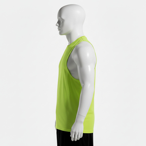 เสื้อกล้ามทรงโอเวอร์ไซส์ ดีไซน์ใหม่ล่าสุดปี 2026 สำหรับผู้ชาย น้ำหนัก 220 กรัม ผ้าสแปนเด็กซ์/คอตตอน คุณภาพสูง ระบายอากาศได้ดี สไตล์สตรีทแฟชั่น ทอแบบถัก - Product Image 2