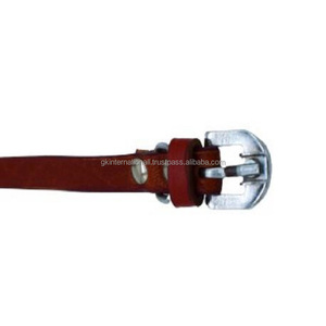 Collar para perro de cuero Premium hecho a mano, color marrón, relleno interior suave, duradero, para mascota de estudio - Product Image 5