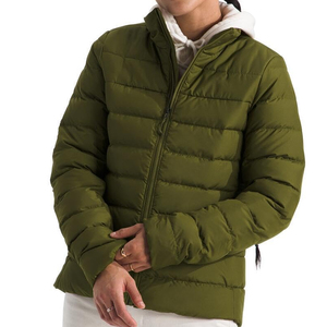 Chaquetas acolchadas transpirables para mujer de marca privada al por mayor, último modelo de chaqueta acolchada ligera para damas - Product Image 3