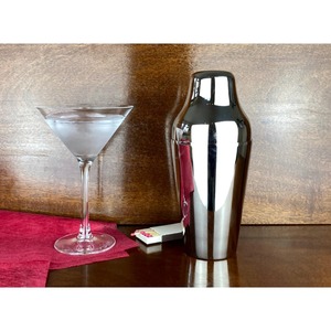 Shaker à Martini et à Cocktails en Acier Inoxydable Finition Argent Vieilli pour Barman, Utilisation en Vineries et Bars, Prix de Gros en Inde - Product Image 4