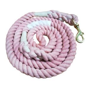 Durable 5ft Red Retractable <b>Dog</b> Leash Luxury Solid Nylon Leather Handle Personalized Wholesale Pet <b>Leads</b> <b>for</b> <b>Dog</b> <b>Training</b> - Product Image 3