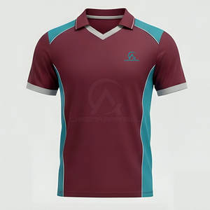 Uniforme de críquet de alto rendimiento para hombre con material suave, ajuste elástico y característica de absorción de humedad, perfecto para partidos. - Product Image 5