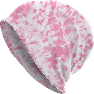 Bonnet en laine côtelé double couche tie-dye pour adulte, style décontracté, à rayures, idéal pour l'hiver - Vente en gros - Product Image 5