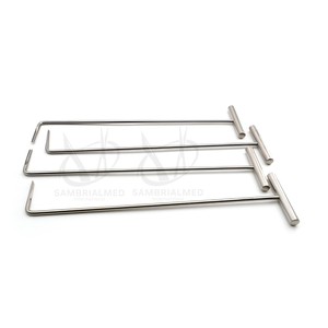 Elevadores Gingivales Equinos, Juego de Elevadores Molares/de Fragmentos Extendidos, 4 Unidades, Acero Inoxidable, Certificación CE, Profesional - Product Image 1