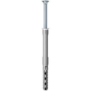 FISCHER SXR 10X140 T - Cheville de fixation en nylon avec vis à tête hexagonale, zincée, pour béton - Fixations d'expansion. - Product Image 2