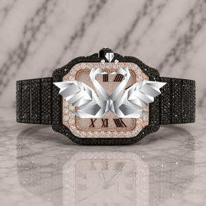 High Quality Moissanite Diamond Watch Men Full Iced Out VVS Stones Watch - Product Image 1