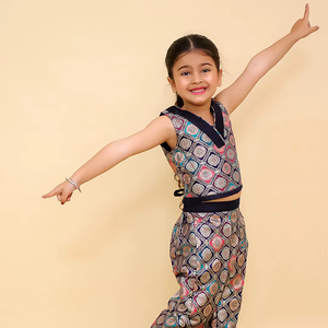 Conjunto de dos piezas para niñas, ropa linda para niñas, conjunto de ropa informal para niñas, conjunto coordinado para niñas, 100% algodón indio. - Product Image 1