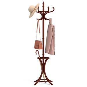 Porte-manteau moderne en métal avec design en forme de branche pour l'entrée et le rangement - Product Image 6