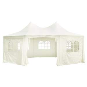 Carpa Octogonal Color Crema de 19.7'x14.4'x11.5' para Bodas y Eventos - Product Image 2