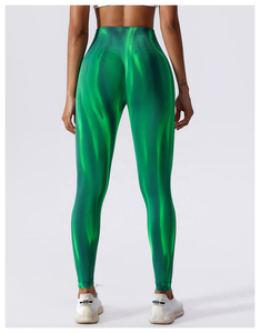 Hot Sale Women's <b>Seamless</b> Yoga <b>Leggings</b> for Active Training Wear Stretch Fit Printed Women's <b>Seamless</b> <b>Leggings</b> - Product Image 2