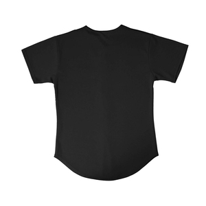 Maillot de baseball supérieur pour homme, grande taille, décontracté, à boutons, manches courtes, 100 % polyester, uniforme sportif d'équipe, couleur unie, séchage rapide - Product Image 2