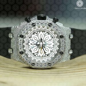 Charm Jewells Montre en or jaune 38 mm à quartz analogique avec cadran rond et fermoir pliant lumineux, mode unisexe - Product Image 1