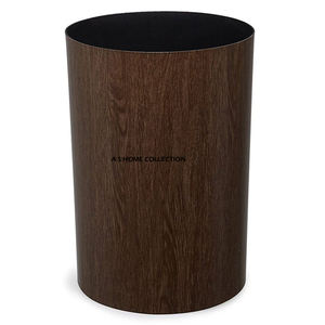 Porte-pinceaux rond brillant doré à bordure supérieure, aspect simple, fait main en acier inoxydable, accessoire de salle de bain en métal - Product Image 6