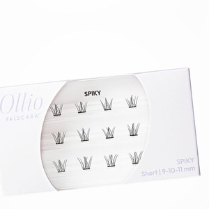 Extensiones de pestañas coreanas Ollio Pearl Scara Shop, paquete individual de pestañas postizas con efecto espigado, hechas en Corea. - Product Image 4