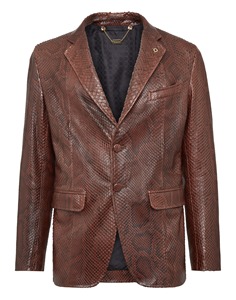 Custom Genuine Python Pattern <b>Leather</b> <b>Jacket</b> Men Motorcycle Biker OEM ODM Manufacturer Sample Service Available Today - Product Image 5