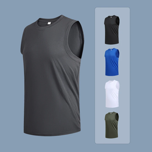 Camiseta Deportiva de Verano para Hombre, Talla Grande, Transpirable, 100% Algodón, Cuello Redondo, Formal, para Correr y Hacer Ejercicio, Tallas M-8XL - Product Image 2