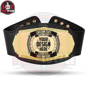 Nouvelle arrivée Ceinture de championnat de MMA, lutte, boxe, arts martiaux mixtes, en cuir léger de haute qualité, durable, finition élégante - Product Image 2