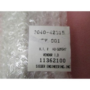 AMAT 0240-10425, ชุดอุปกรณ์เสริม Peek Finger Retrofit ขนาด 300 มม. - อุปกรณ์และอะไหล่เซมิคอนดักเตอร์ชั้นนำระดับโลกที่เชื่อถือได้ - Product Image 5